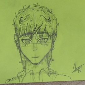 Кудрявый парень 