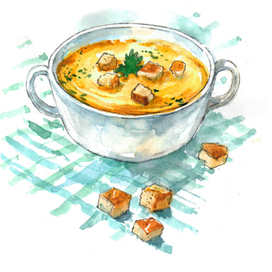 Сырный супчик