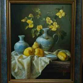 Натюрморт с айвой