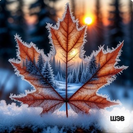 Прозрачный лист. 