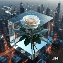 Роза в тисках большого города.