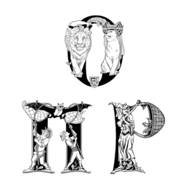 Буквицы О П Р