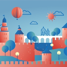 Иллюстрация "Великий Новгород"