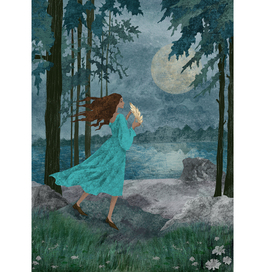 Иллюстрация для книги «Cristal Rose and the Paths of Wisdom»