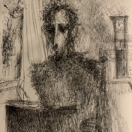 Автопортрет с книгой