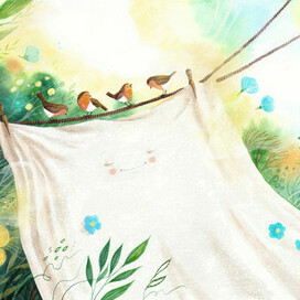 Чистый холст (К сказке "Лён")