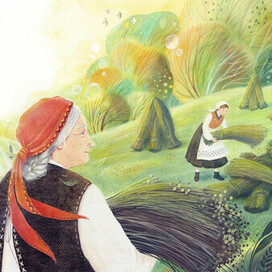 Урожай (К сказке "Лён")