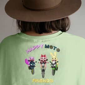 Дизайн персонажей и отрисовка их в векторе