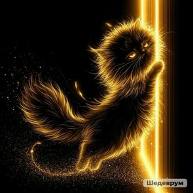 Огненный котёнок. 