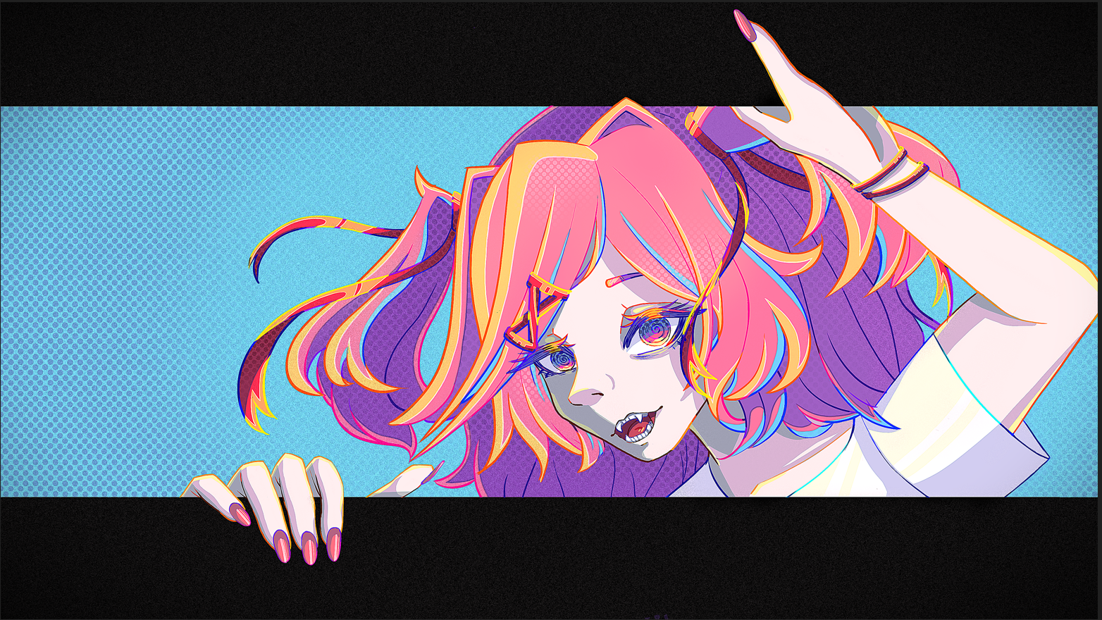 Фан-арт Нацуки из Доки Доки