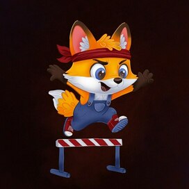 Бренд персонаж для детского центра