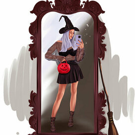 Модная ведьмочка