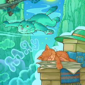 Летающий кот