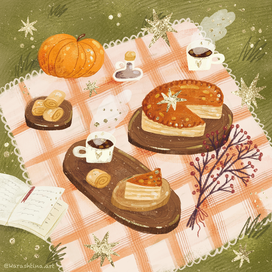 Иллюстрация Волшебный Пикник