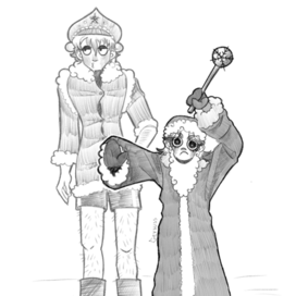 Новогодняя иллюстрация 