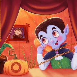 Вампир звонит возлюбленной