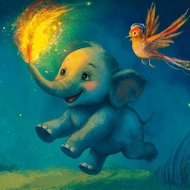 Слон и пёрышко