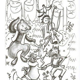 Ил. к книге "Сказки для взрослых и детей" Панбэлла, 2023