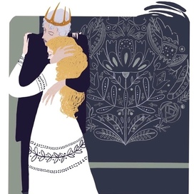 Иллюстрация к норвежской сказке