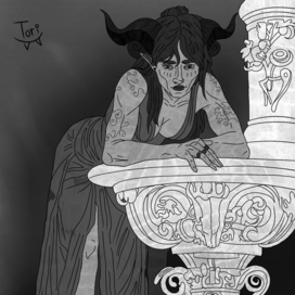 Инктобер 2025 25. Преисподняя