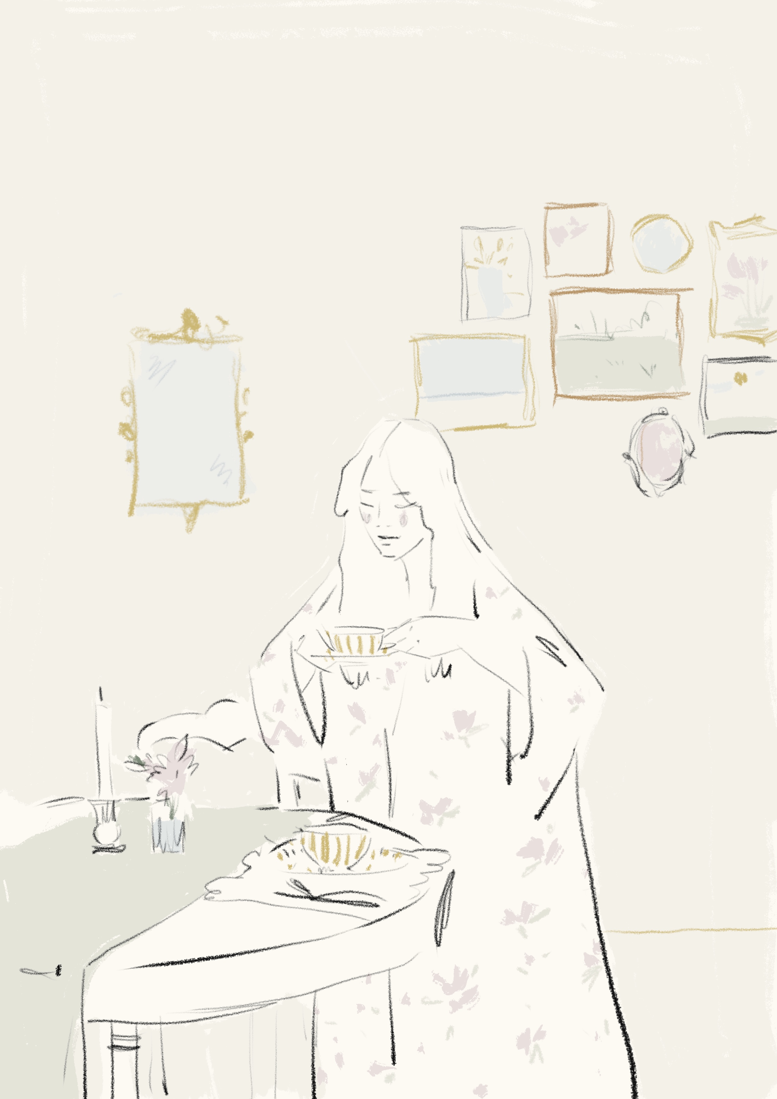 Иллюстрация для сборника стихотворений «Моменты и воспоминания» Автор Валерия Суслова Издательство ЭКСМО