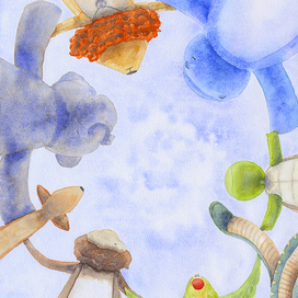 Иллюстрация к книге "Wisdom tales from Gita for children"