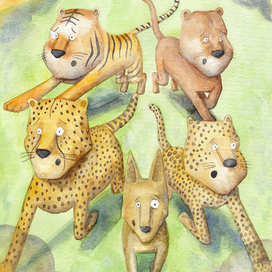 Иллюстрация к книге "Wisdom tales from Gita for children"