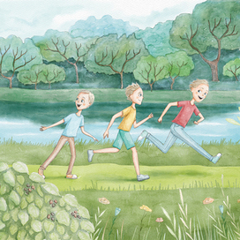 Иллюстрация к книге "Brambles and Beyond"