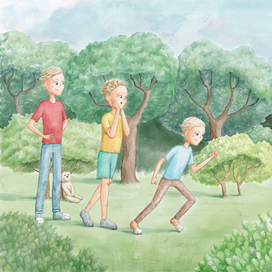 Иллюстрация к книге "Brambles and Beyond"