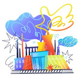 В царстве красочных заводов (Челябинск)