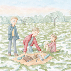 Иллюстрация к книге "Beyond the Clover"