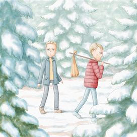 Иллюстрация к книге "Beyond the Clover"