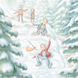 Иллюстрация к книге "Beyond the Clover"