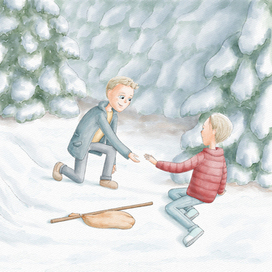 Иллюстрация к книге "Beyond the Clover"