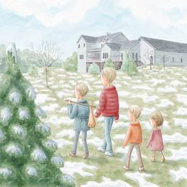 Иллюстрация к книге "Beyond the Clover"