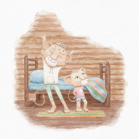 Иллюстрация для книги "It's not because of me"