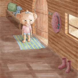 Иллюстрация для книги "It's not because of me"