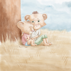 Иллюстрация для книги "It's not because of me"