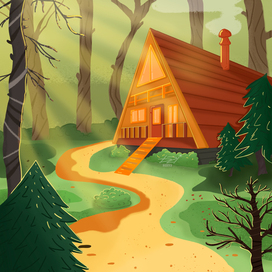 Домик в лесу