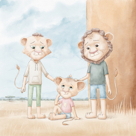 Иллюстрация для книги "It's not because of me"