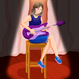 Персонаж для музыкальной школы