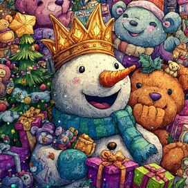 Новогодняя открытка