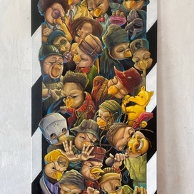 Авторская картина маслом 1200х600