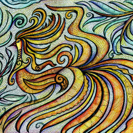 Сказочная птица