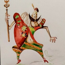 Немецкая сказка "Странный прием".