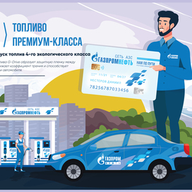 ГАЗПРОМ НЕФТЬ иллюстрированная презентация