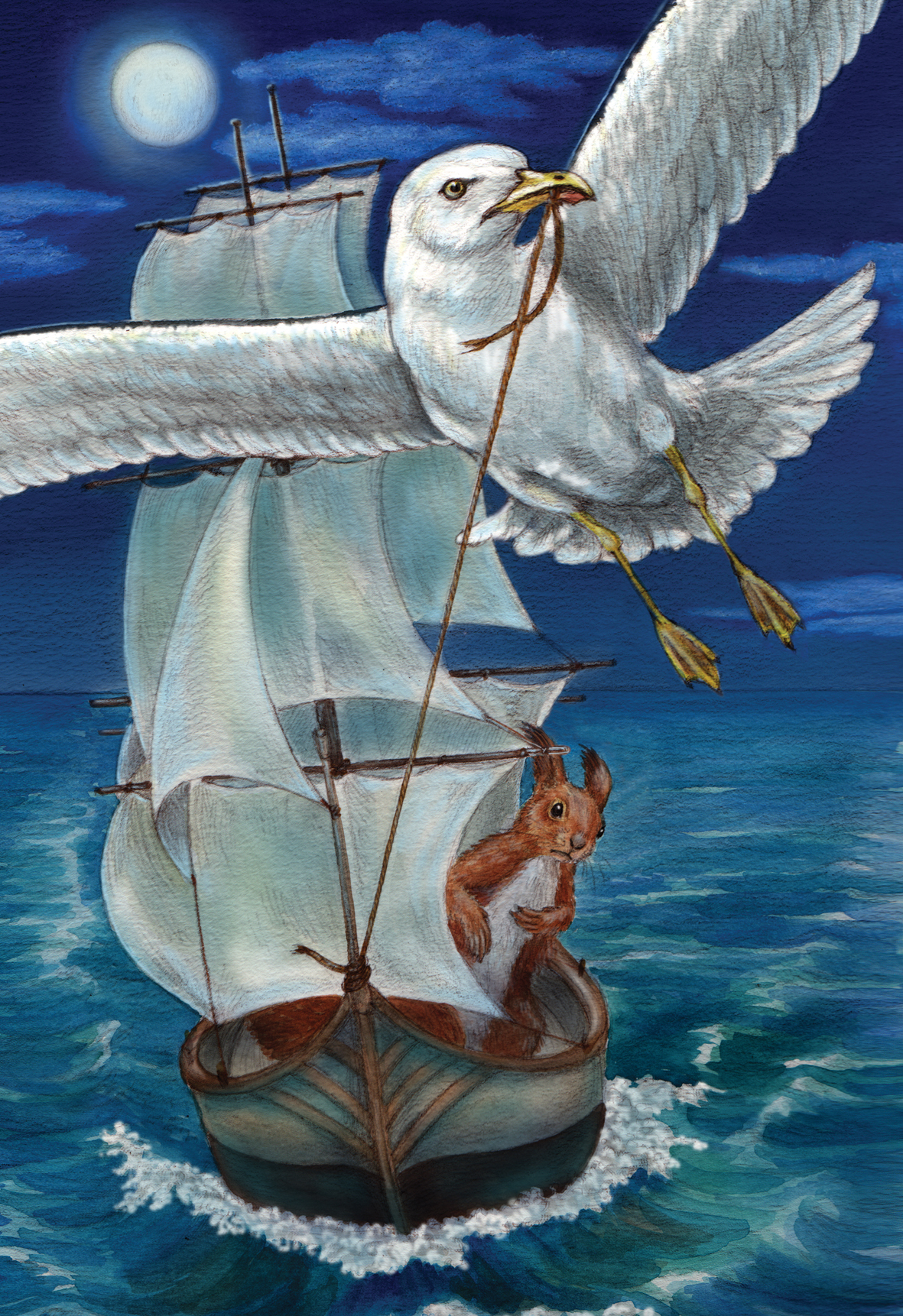 "Белка-мореплавательница"