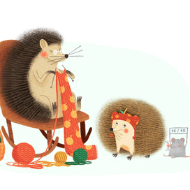 Заботливая Бабушка Ежиха