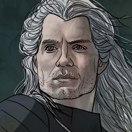 Портрет Ведьмак