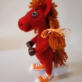 Кто, кто! Лошадка без пальто! 